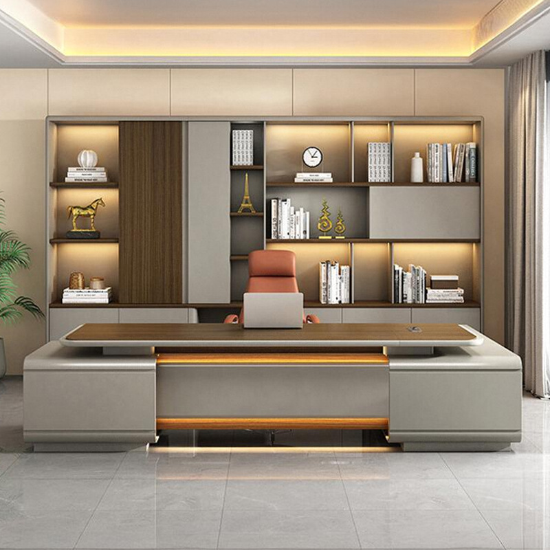 Múnla DBT008 Deasc Feidhmiúcháin, Uachtarán/Deasc Oifige Cathaoirleach, Deasc Ardbhainisteora Préimhe le Cathaoirleach Oifige Socraithe don Bhainisteoir\\\' Oifig